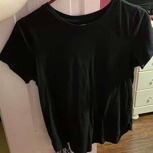 BUNDLE PACK OF 3: plain black tshirts womens